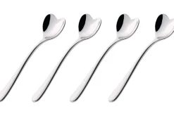 Set de 4 cuillères à café cœur Alessi 10cm acier inox 18/10 design par Miriam Mirri