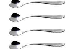 Set de 4 cuillères à glace cœur Alessi Big Love 17cm acier inox 18/10 design par Miriam Mirri