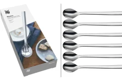 Set de 6 cuillères pour latte macchiato WMF Nuova en acier inox 18/10 Cromargan