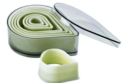 Set de 8 découpoirs professionnels polyglass forme goutte unie
