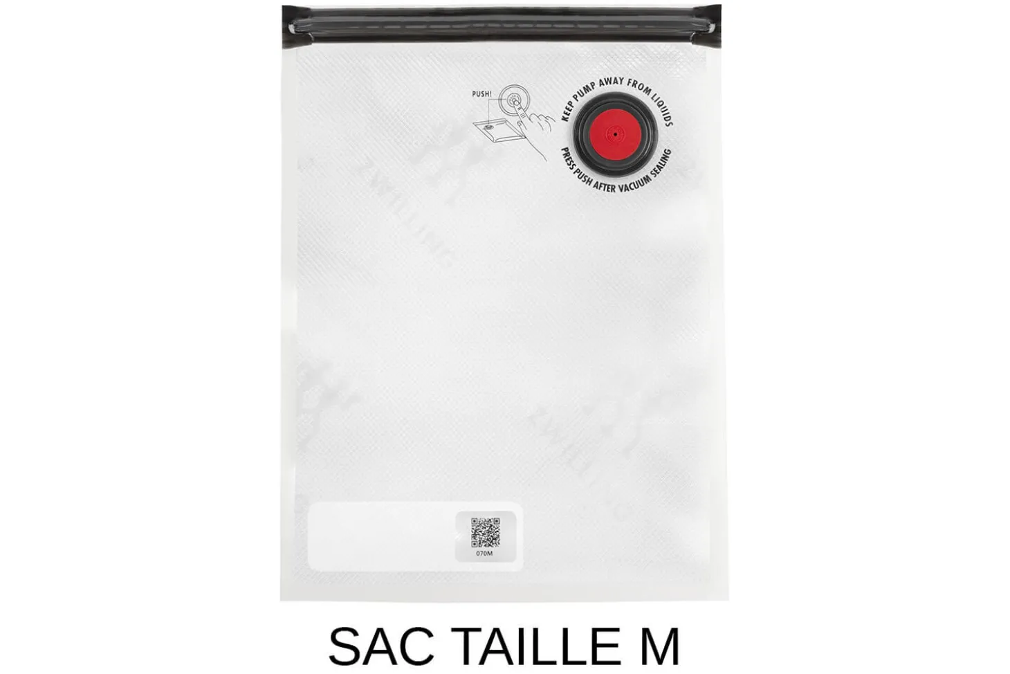 Set de démarrage Zwilling Fresh & Save 7 pièces M/L 1 pompe à vide + 2 boîtes en plastique + 4 sacs