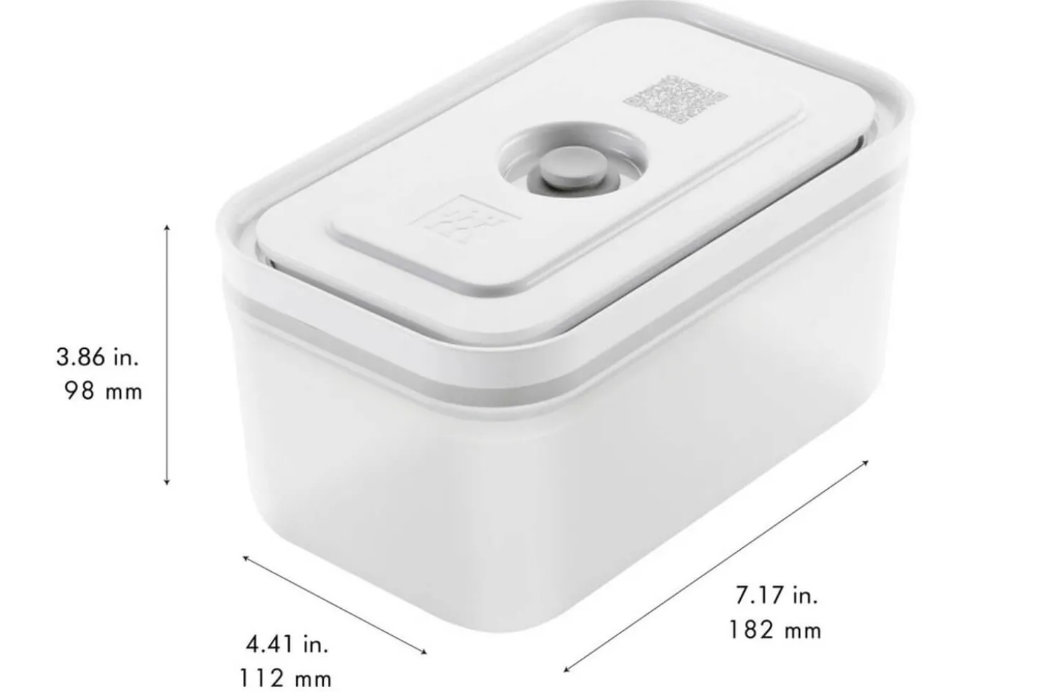 Set de démarrage Zwilling Fresh & Save 7 pièces M/L 1 pompe à vide + 2 boîtes en plastique + 4 sacs