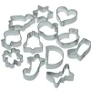 Set de 12 emporte pièces en fer blanc LARES