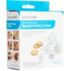 Set de 7 emporte-pièces KitchenCraft à double tranchant en polymère blanc