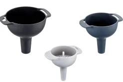Set de 3 entonnoirs Gefu Tres en polypropylène