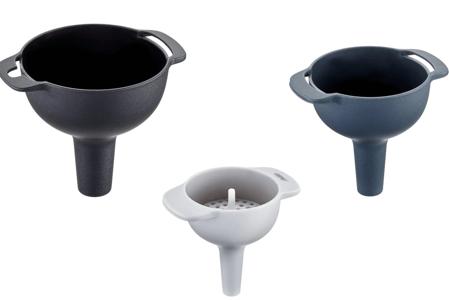 Set de 3 entonnoirs Gefu Tres en polypropylène