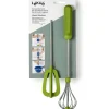 Set de 2 fouets magiques Lékué verts en synthétique et acier inox