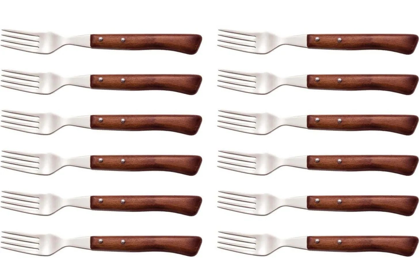 Set de 12 fourchettes de table Arcos acier inox 9cm