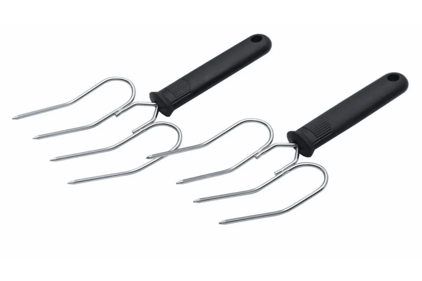 Set de 2 fourchettes à viande et volaille KitchenCraft en acier inoxydable