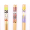 Set de 5 paires de baguettes chinoises en bambou Kutoyama - Modèle 7