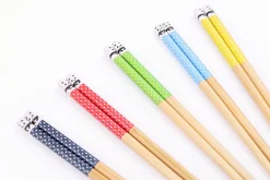 Set de 5 paires de baguettes chinoises en bambou Kutoyama - Modèle 8