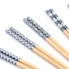 Set de 5 paires de baguettes chinoises en bambou Kutoyama - Modèle 1