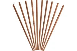 Set de 5 paires de baguettes orientales KitchenCraft World of Flavours en bambou 24cm