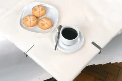 Set de 4 pinces à nappe KitchenCraft en acier inox 18/0