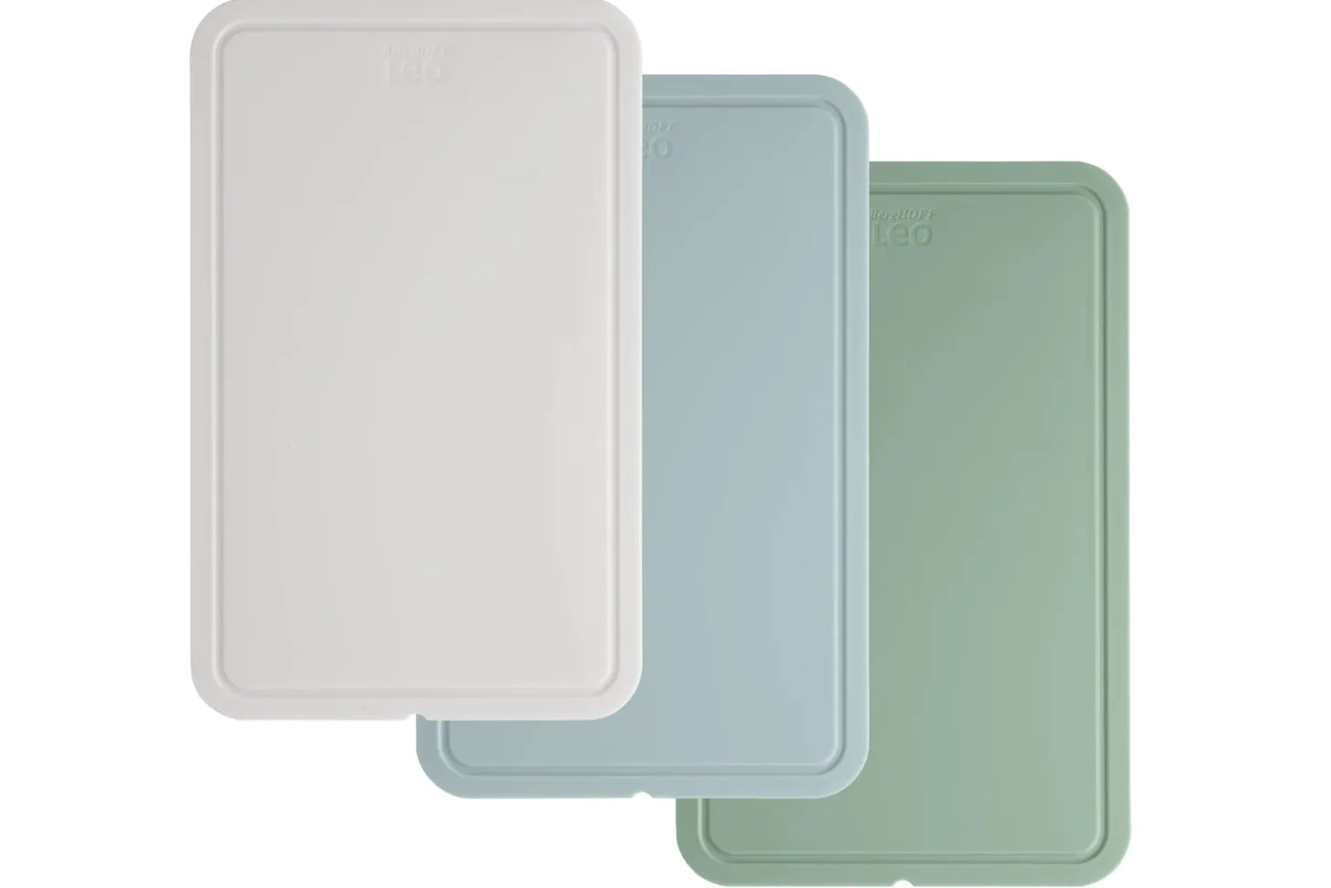 Set de 3 planches à découper Berghoff Leo Legacy Spirit / Sage / Slate en PP 32x20cm
