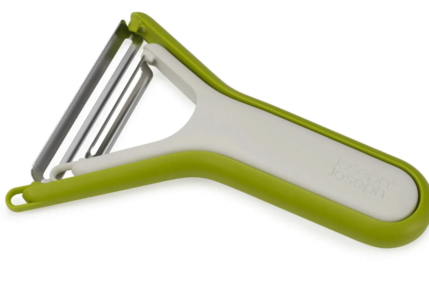 Set de 2 éplucheurs Joseph Joseph Nest Peel en acier inox et polymère vert