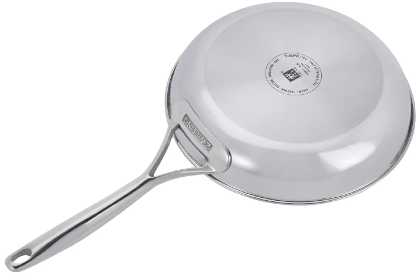 Set de 2 poêles Zwilling Peak Ceraforce® HyCoat en acier inoxydable et revêtement céramique 20 et 26cm