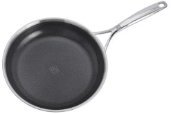 Set de 2 poêles Zwilling Peak Ceraforce® HyCoat en acier inoxydable et revêtement céramique 20 et 26cm