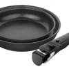 Set de 2 poêles Zwilling Unlock Ceraforme® Titanium en aluminium 24 et 28cm + 1 poignée amovible