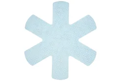 Set de 3 protections KitchenCraft pour poêles antiadhérentes en polyester bleu