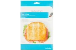 Set de 2 sacs à toast KitchenCraft antiadhérents et réutilisables