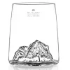 Set de 4 shooters Alaskan Maker Topographic en verre cristallin