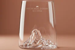 Set de 4 shooters Alaskan Maker Topographic en verre cristallin