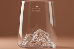 Set de 4 shooters Alaskan Maker Topographic en verre cristallin
