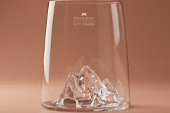 Set de 4 shooters Alaskan Maker Topographic en verre cristallin