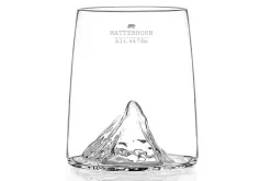 Set de 4 shooters Alaskan Maker Topographic en verre cristallin