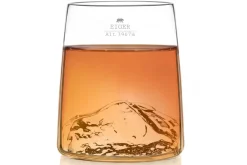 Set de 4 shooters Alaskan Maker Topographic en verre cristallin Swiss Edition