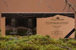Set de 4 shooters Alaskan Maker Topographic en verre cristallin Swiss Edition