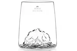 Set de 4 shooters Alaskan Maker Topographic en verre cristallin Swiss Edition