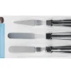 Set de 3 spatules KitchenCraft en acier inoxydable