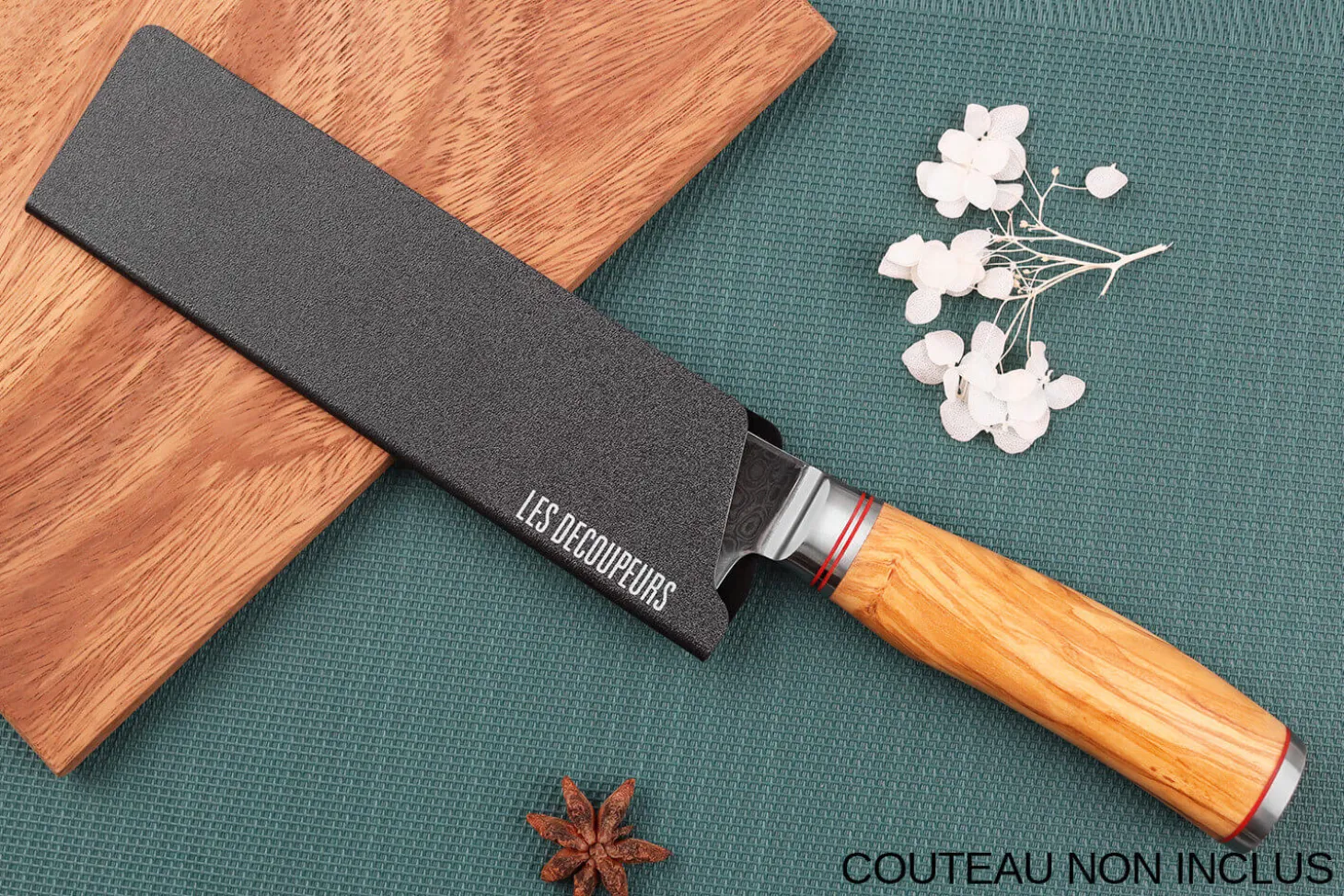 Set de 6 étuis de protection universels Les Découpeurs pour couteaux de cuisine