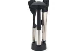 Set de 3 ustensiles Joseph Joseph Elevate Fusion en silicone avec support de rangement