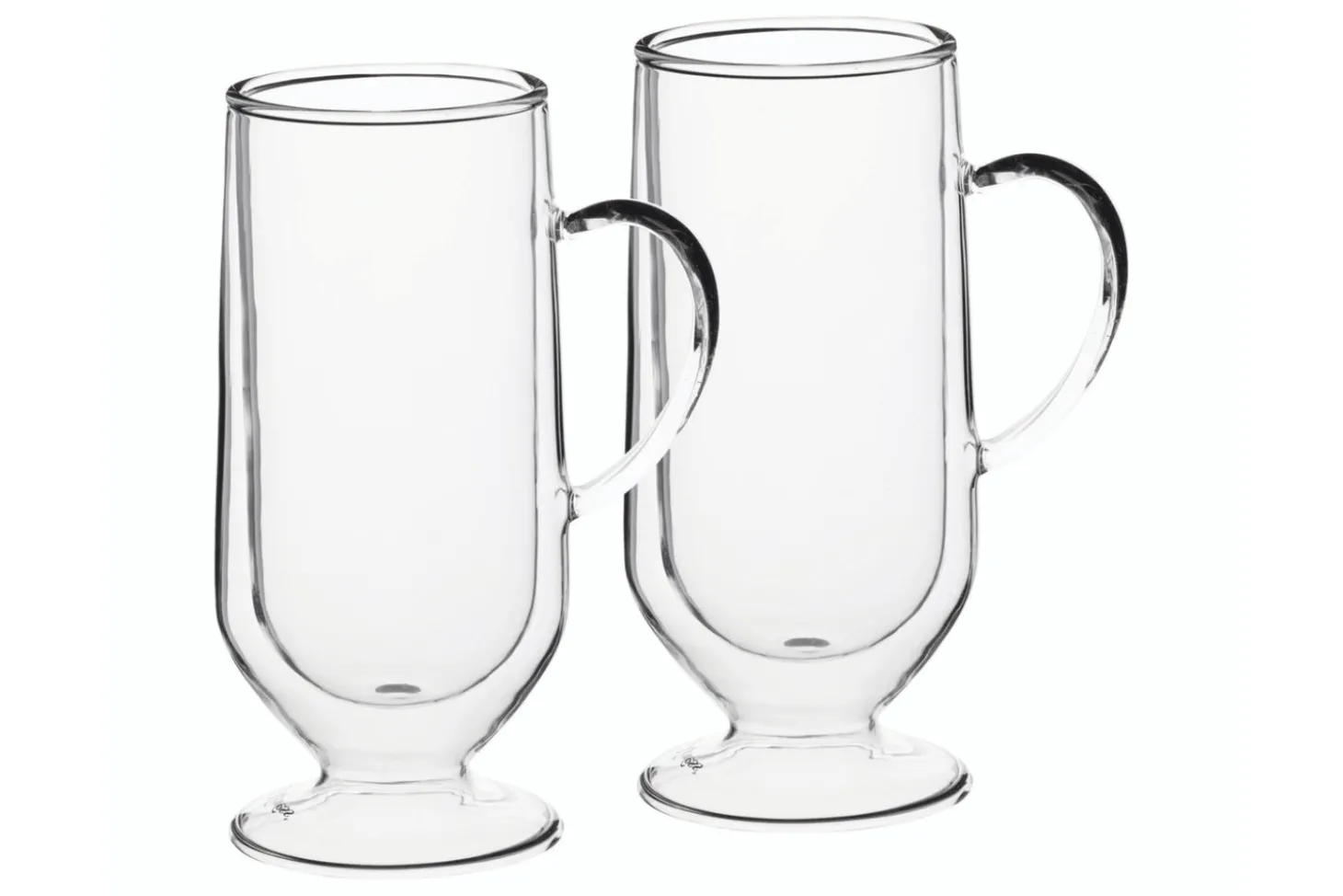 Set de 2 verres à café irlandais La Cafetière en verre borosilicate double paroi 275ml