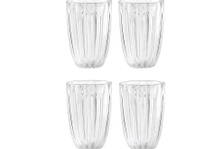 Set de 4 verres Guzzini Dolcevita en polymère biosourcé