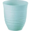Set de 6 verres multicolore Guzzini Tierra en bouteilles recyclées 350ml