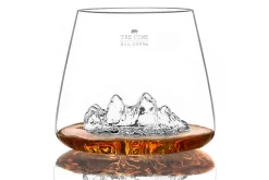 Set de 2 verres à spiritueux Alaskan Maker Topographic Tre Cime & Mont Rosa en verre cristallin
