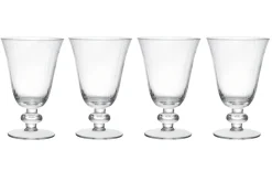 Set de 4 verres à vin en cristal Mikasa Salerno à pied court 260ml