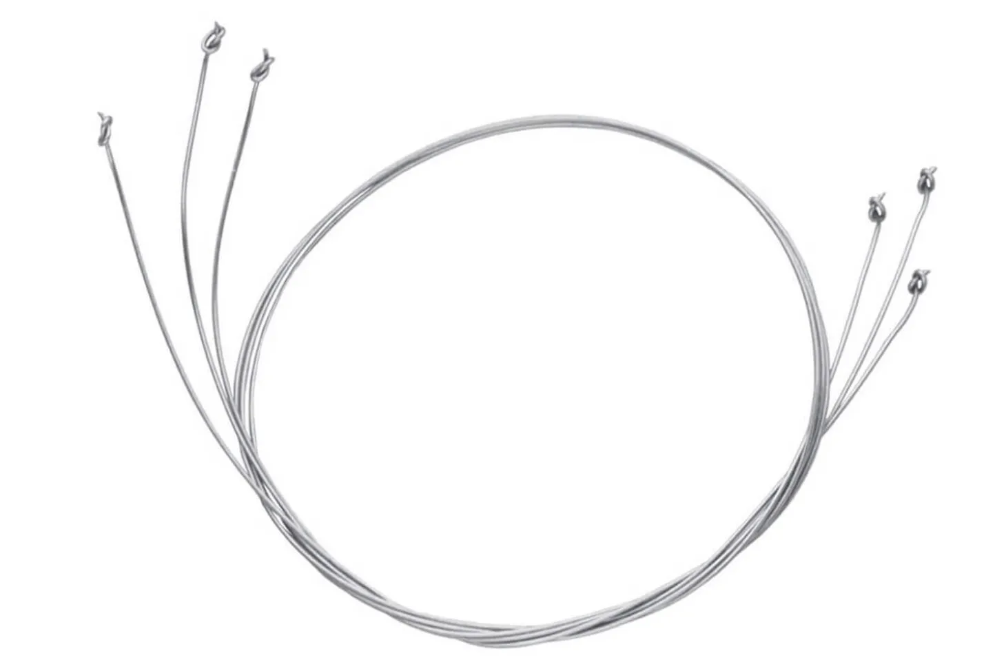 Set 3 fils Triangle pour lyre en acier inox 13cm