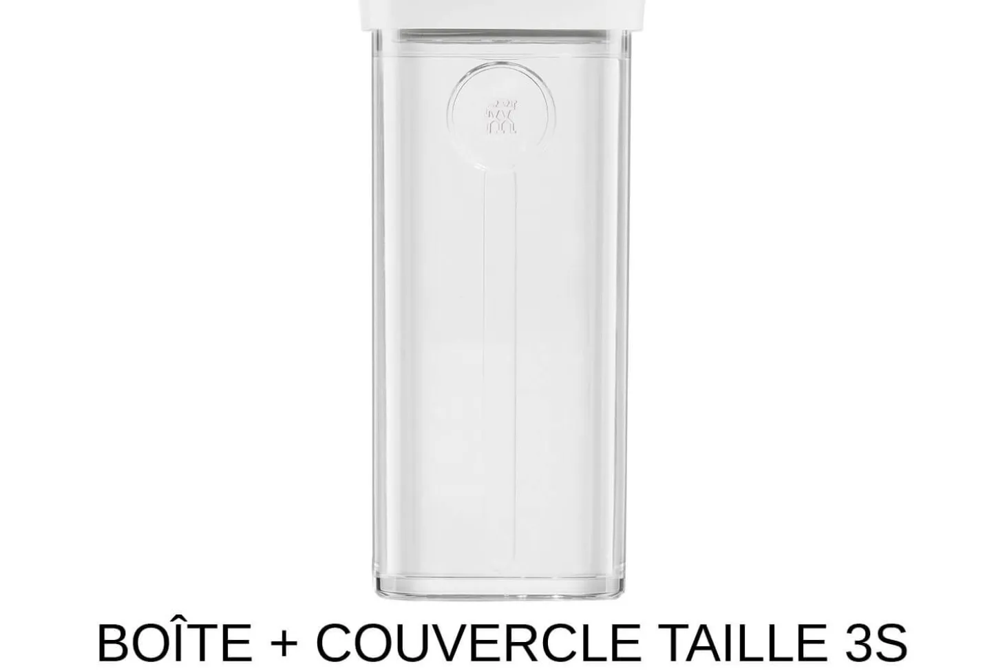 Set 6 pièces Zwilling Fresh & Save Cube taille S 4 boîtes + 1 insert + 1 marqueur