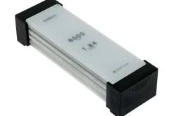Set 3 pierres à aiguiser japonaises Shapton Glass Stone 50308 grains 500, 2000 et 8000 + support