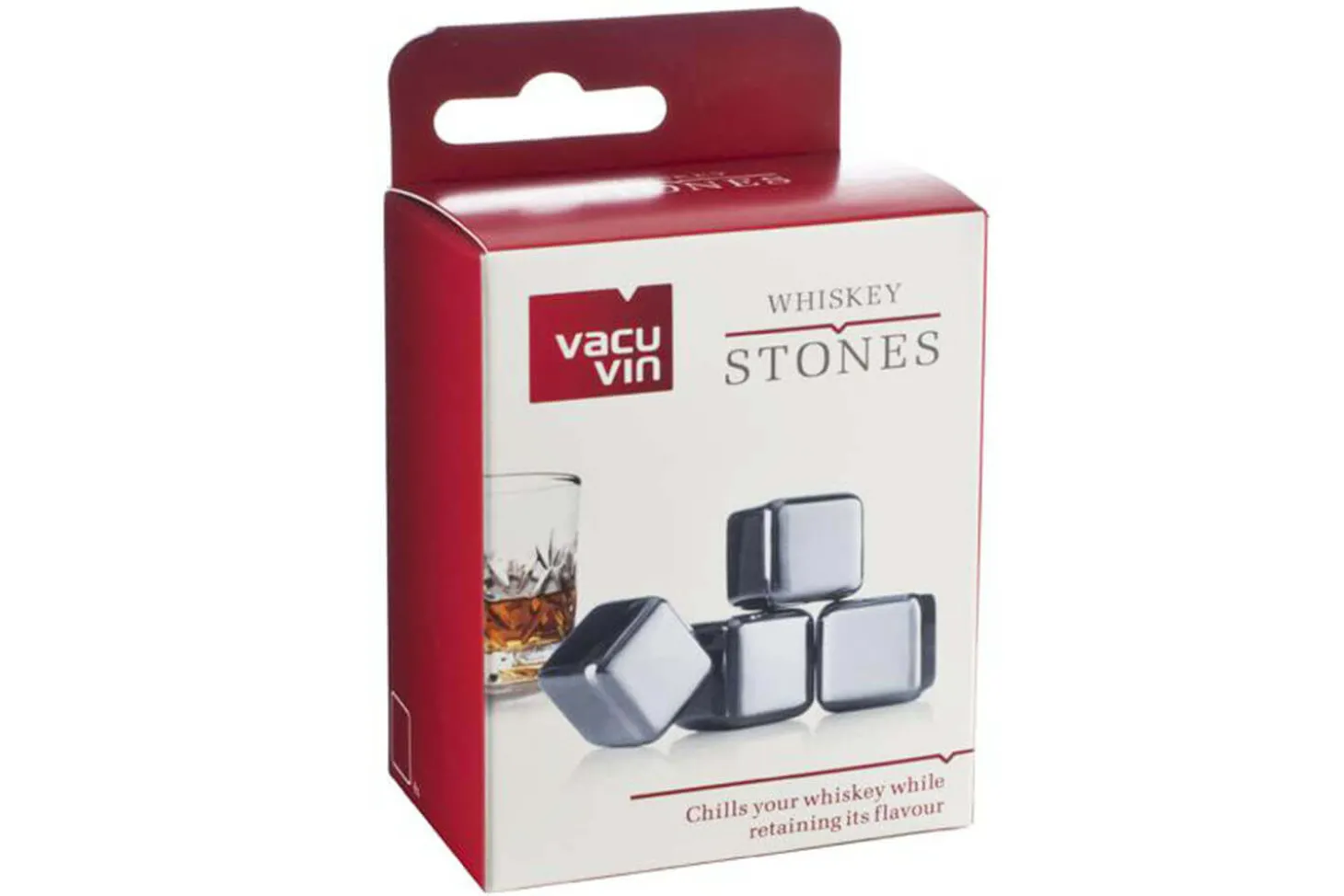 Set 4 pierres à whisky Vacu Vin