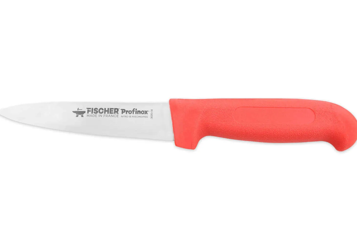 Set professionnel Fischer Profinox 4 couteaux acier inox spécial bouchers