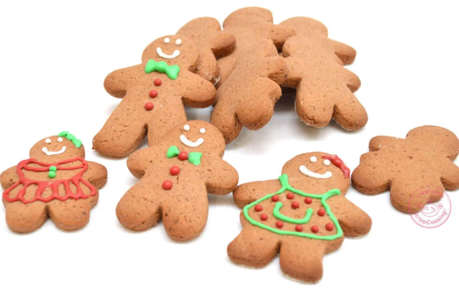 Set 4 stylos chocolat Scrapcooking rouge, blanc, vert, marron 4x25g