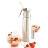 Siphon Mastrad en aluminium pour préparations chaudes et froides 0,5L + étui
