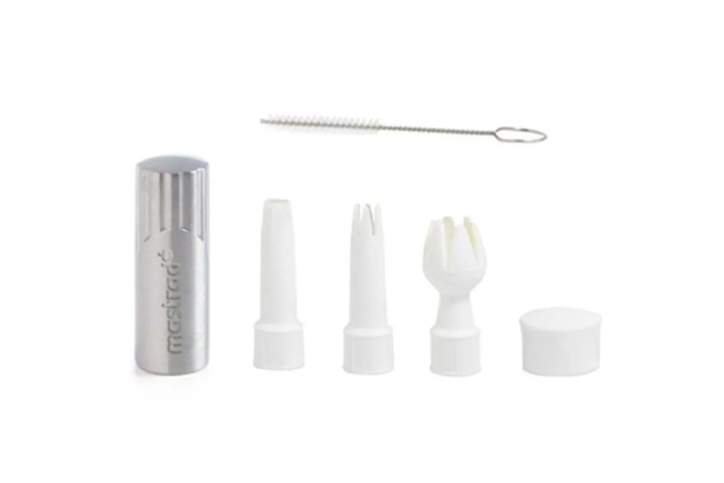 Siphon Mastrad en aluminium pour préparations chaudes et froides 0,5L + étui
