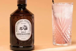 Sirop de grenadine brut artisanal Bacanha certifié biologique 40cl